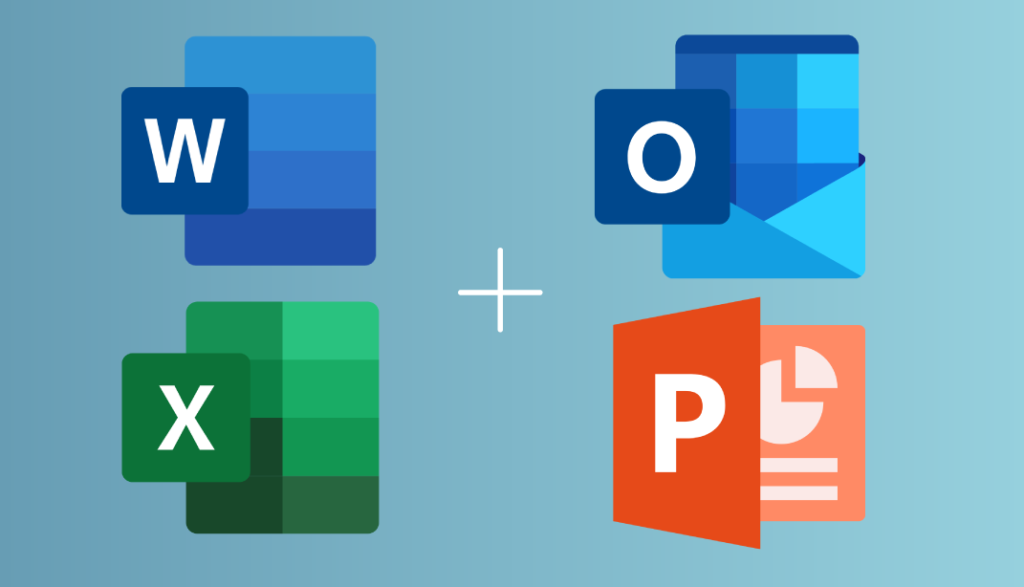 Initiation Word + Excel + PowerPoint + Outlook 2200